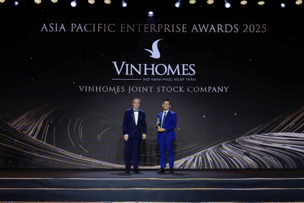 Vinhomes được vinh danh là doanh nghiệp xuất sắc Châu Á tại Apea 2025 -0