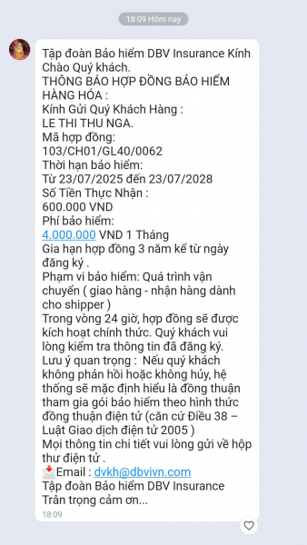 Giả shipper, lừa đảo bằng “hợp đồng bảo hiểm hàng hóa” -0