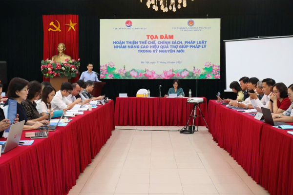 Mở rộng đối tượng, phạm vi, hình thức trợ giúp pháp lý đáp ứng yêu cầu hoàn thiện thể chế trong kỷ nguyên mới -0