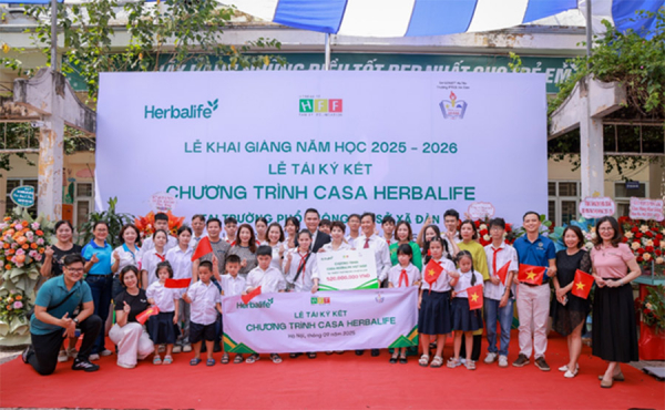 Herbalife Việt Nam tiếp tục tài trợ bữa ăn hằng ngày cho hơn 3.000 trẻ em và người cao tuổi -0