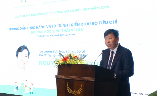Nỗ lực xây dựng trường học sinh thái ASEAN, dạy học sinh cách sống xanh -0