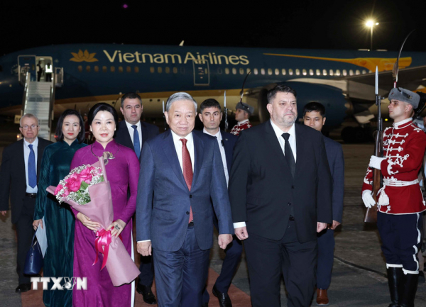 Tổng Bí thư Tô Lâm và Phu nhân bắt đầu thăm chính thức Cộng hòa Bulgaria -0