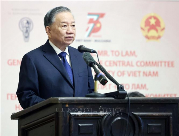 Tổng Bí thư Tô Lâm phát biểu chính sách tại Đại học Sofia -0