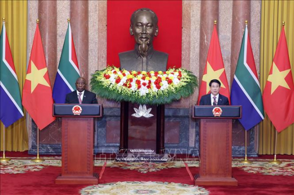 Tuyên bố chung Việt Nam-Nam Phi -0