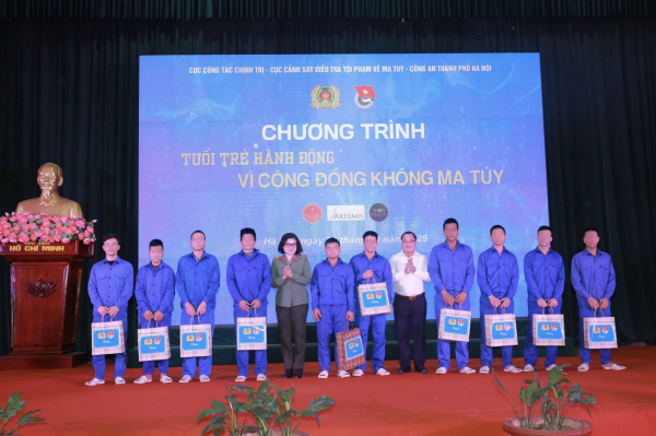 Tuổi trẻ CAND chung tay hành động vì cộng đồng không ma tuý -0