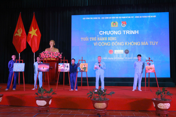 Tuổi trẻ CAND chung tay hành động vì cộng đồng không ma tuý -0