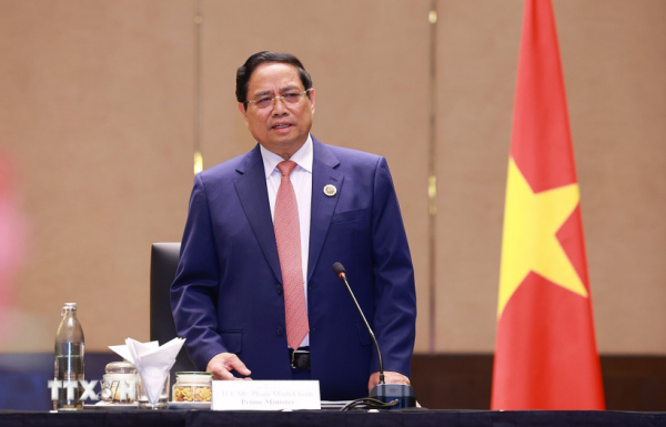 Thủ tướng Phạm Minh Chính làm việc với các Đại sứ Việt Nam tại khu vực ASEAN -0