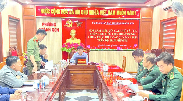 Hà Tĩnh huy động cả hệ thống chính trị chống khai thác IUU -0