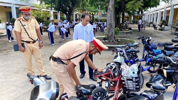 Đảm bảo ATGT tại các trường học ở Tây Ninh