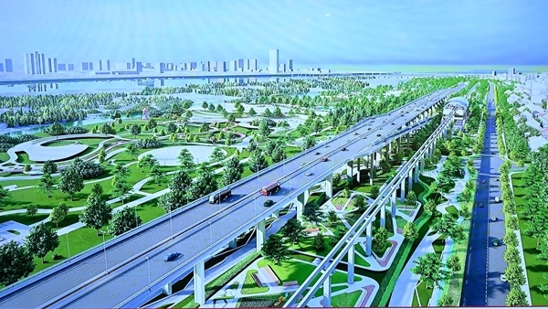 "Siêu dự án" trục đại lộ cảnh quan sông Hồng có vốn đầu tư khoảng 400.000 tỷ đồng