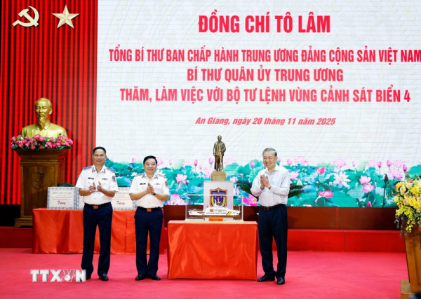 Tổng Bí thư: Tập trung xây dựng Cảnh sát biển theo hướng tinh, gọn, mạnh -0