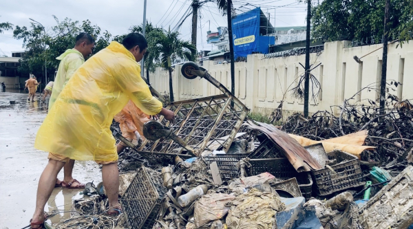 Tăng cường lực lượng hỗ trợ người&nbsp;dân khắc phục hậu quả do mưa lũ tại Gia Lai -1