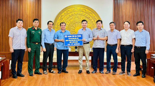 Hải Phòng khẩn trương chi viện Đắk Lắk khắc phục hậu quả thiên tai -0