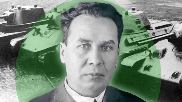 Mikhail Koshkin với chiếc T-34 huyền thoại