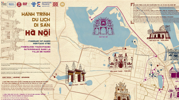 Ra mắt "Các hành trình du lịch di sản Hà Nội” bằng công nghệ số