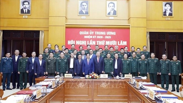 Tổng Bí thư Tô Lâm: Hành động theo phương châm '5 vững', xây dựng quân đội trong tình hình mới