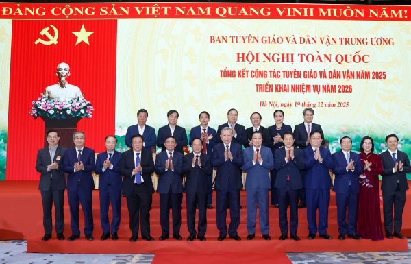 Toàn văn bài phát biểu của Tổng Bí thư Tô Lâm tại Hội nghị toàn quốc tổng kết công tác Tuyên giáo và Dân vận -0