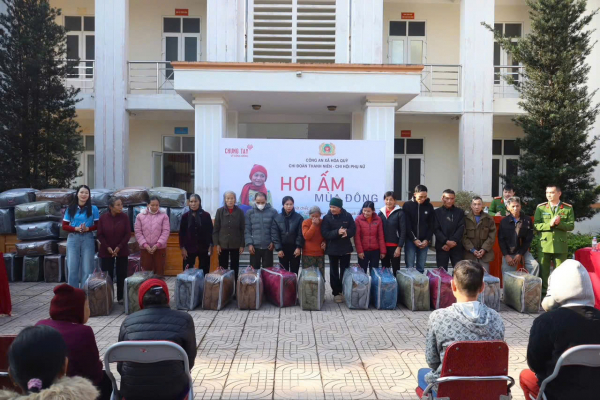 Lan tỏa “hơi ấm mùa đông” từ những việc làm nghĩa tình -0