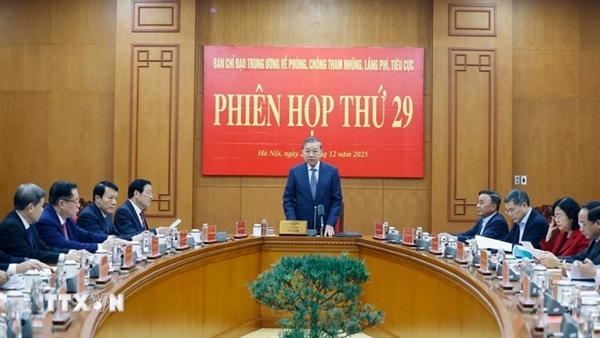 'Phải quyết liệt hơn, hiệu quả hơn, bền vững hơn' trong phòng, chống tham nhũng, lãng phí, tiêu cực