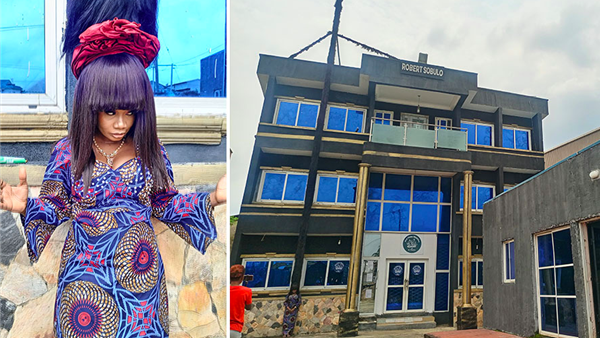 Bộ tóc dài hơn chiều cao của tòa nhà 3 tầng