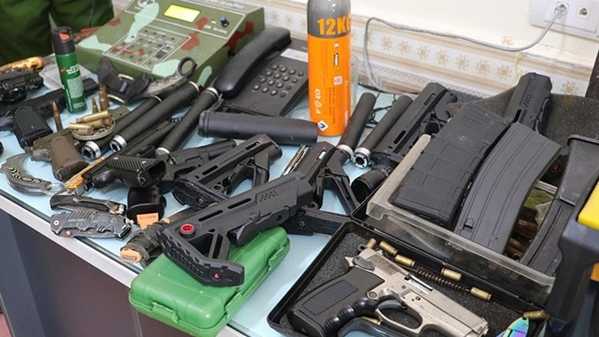 Công an Nghệ An triệt phá đường dây chế tạo, mua bán vũ khí, bắt giữ 42 đối tượng