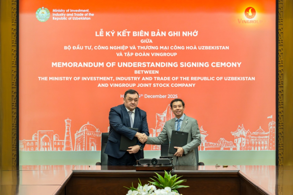 Vingroup hợp tác với chính phủ Uzbekistan, mở ra cơ hội đầu tư tại Trung á -0