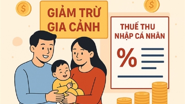 Quy định về mức giảm trừ gia cảnh từ ngày 1/1/2026