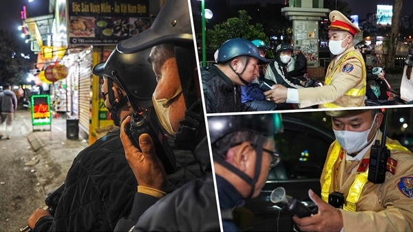 CSGT hoá trang ghi hình, nhiều "ma men" bị phát hiện xử lý