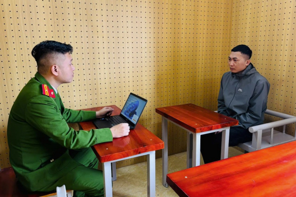 Cơ quan điều tra làm việc với Lương Xuân Duyên.