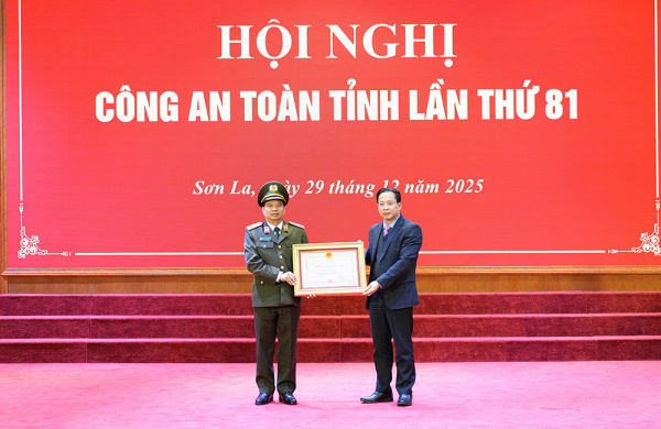 Sơn La phạm pháp hình sự năm 2025 giảm 35,8% so với cùng kỳ -0