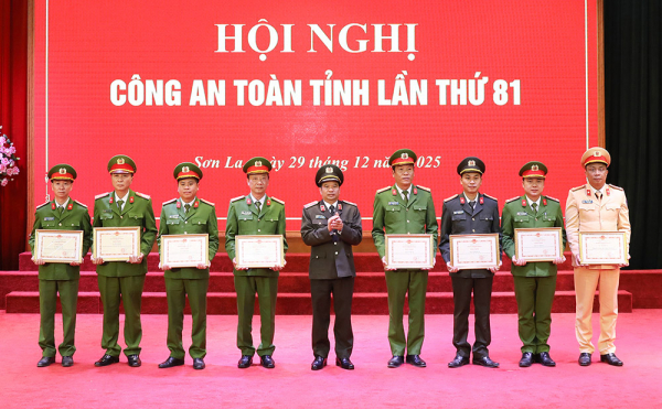 Sơn La phạm pháp hình sự năm 2025 giảm 35,8% so với cùng kỳ -0