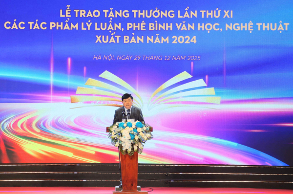 Trao Tặng thưởng các tác phẩm lý luận, phê bình văn học, nghệ thuật xuất bản năm 2024 -0