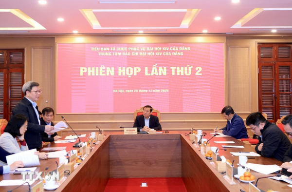 Khẩn trương triển khai nhiệm vụ của Trung tâm báo chí Đại hội XIV của Đảng -1