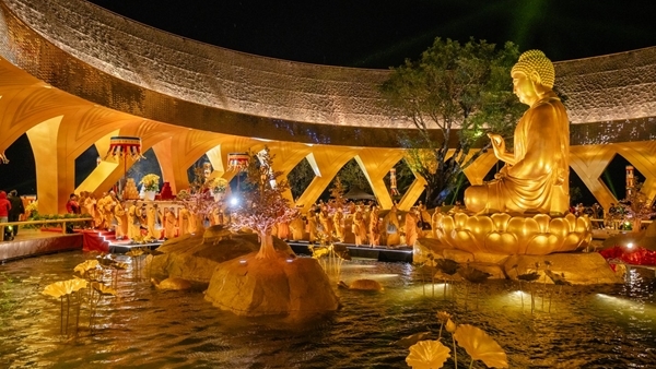 Núi Bà Đen, Tây Ninh tổ chức Lễ an vị Tôn tượng Đức Phật Câu Na Hàm Mâu Ni