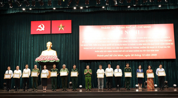 TP Hồ Chí Minh chủ động xây dựng thành phố không ma túy, có môi trường an toàn, kỷ cương -1