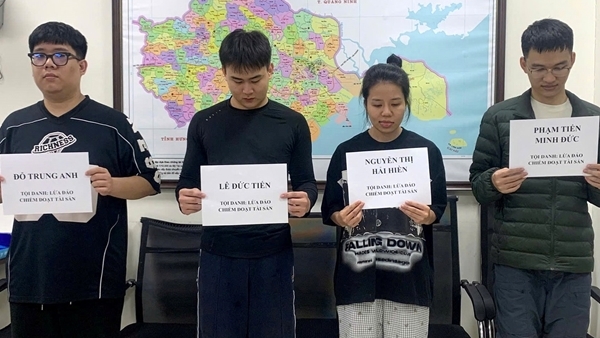 Chặt đứt đường dây lừa đảo qua dự án tiền ảo “Gemholic”