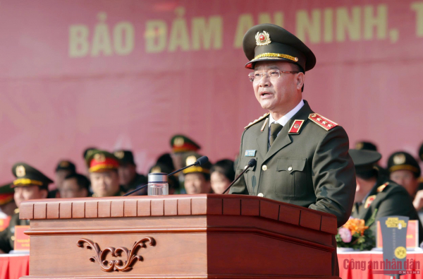 Những khoảnh khắc ấn tượng tại Lễ xuất quân và diễn tập các phương án bảo vệ Đại hội XIV của Đảng -4