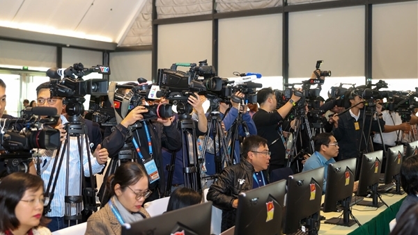 Trung tâm Báo chí Đại hội XIV: Cơ sở vật chất hiện đại, phục vụ tốt nhất tác nghiệp báo chí