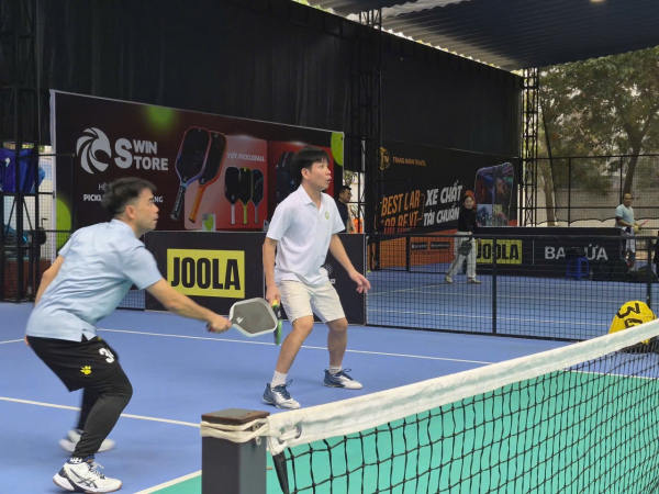 Sôi nổi Giải Pickleball chào mừng Đại hội Đảng lần thứ XIV do Cục Công nghiệp an ninh tổ chức -0