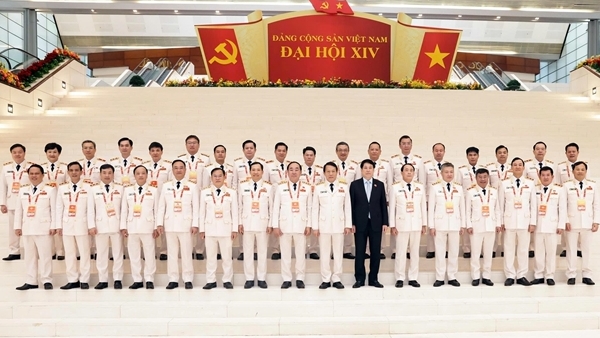 Chủ tịch nước Lương Cường dự buổi làm việc tại Đoàn đại biểu Đảng bộ Công an Trung ương