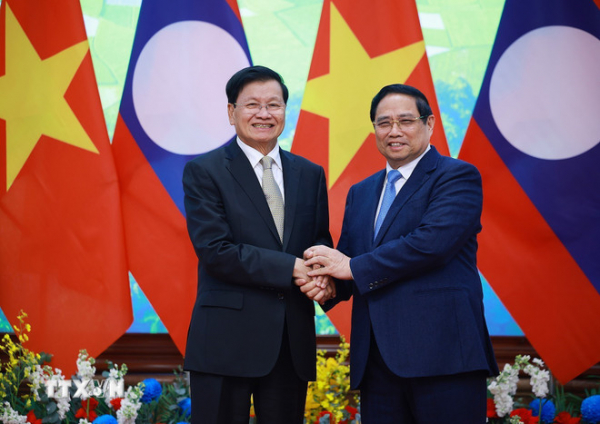 Đưa quan hệ hai nước Việt Nam-Lào phát triển ngày càng đi vào chiều sâu -0