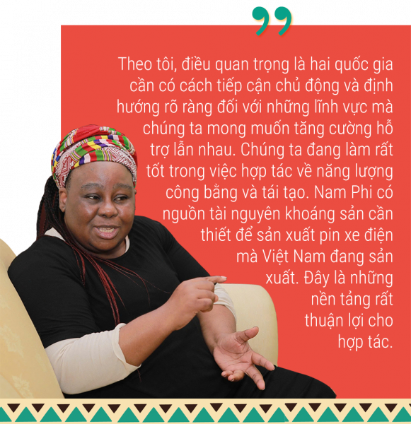 Đại sứ Nam Phi Vuyiswa Tulelo: Việt Nam trong tôi là tình hữu nghị và sự sẻ chia -0