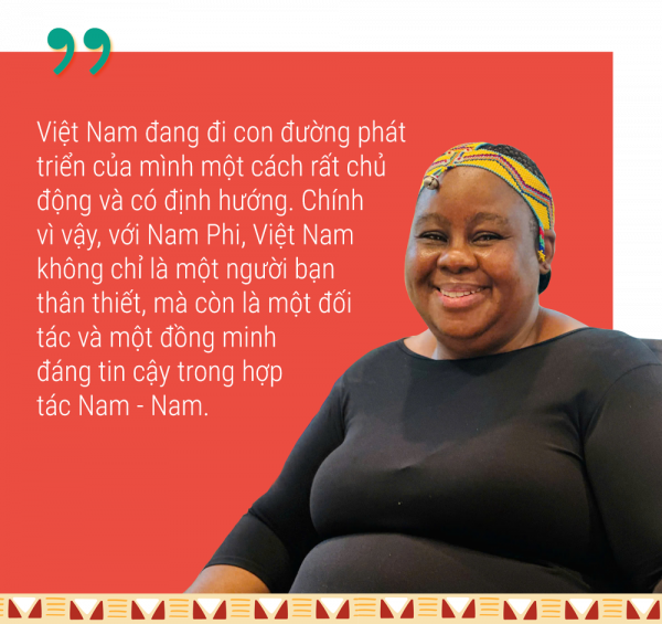 Đại sứ Nam Phi Vuyiswa Tulelo: Việt Nam trong tôi là tình hữu nghị và sự sẻ chia -0