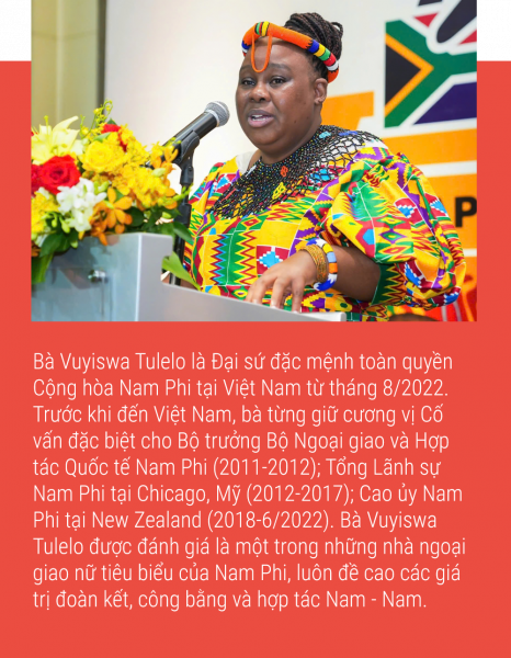 Đại sứ Nam Phi Vuyiswa Tulelo: Việt Nam trong tôi là tình hữu nghị và sự sẻ chia -0