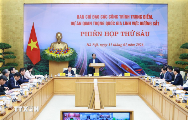 Thủ tướng: Xem xét cả 3 phương thức công tư với Dự án đường sắt tốc độ cao trên trục Bắc-Nam -0
