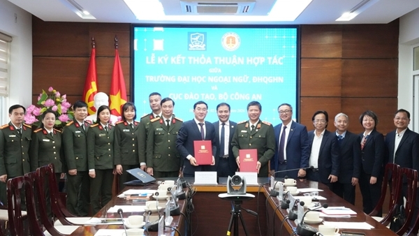 Hợp tác đào tạo, bồi dưỡng và nâng cao năng lực ngoại ngữ cho lực lượng CAND