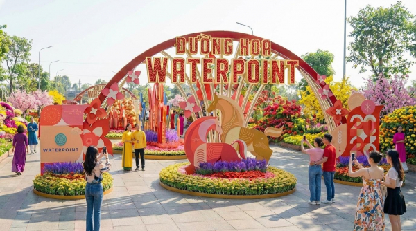 Hội Hoa Xuân Waterpoint 2026: Điểm đến văn hóa và trải nghiệm đặc sắc tại cửa ngõ phía Tây Sài Gòn -0