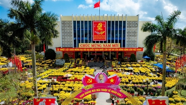 Rực rỡ sắc màu hoa Tết ở Cố đô Huế