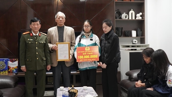 Truy thăng cấp bậc hàm Thượng tá đối với cán bộ Công an hy sinh trong khi làm nhiệm vụ