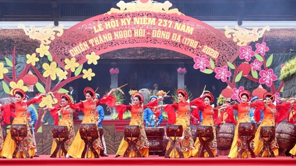 Tưng bừng khai hội kỷ niệm 237 năm chiến thắng Ngọc Hồi - Đống Đa